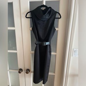 Michael Kors satin cocktail LBD